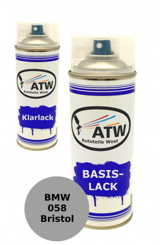 Autolack für BMW 058 Bristol +400ml Klarlack Set